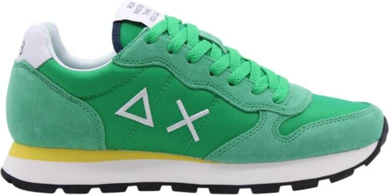 Sun68 Sneaker Tom Fluo Solid Verde Prato Groen Heren Sneakers - Foto 3