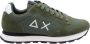 Sun68 Heren Lage sneakers Tom Solid Groen Textiel - Thumbnail 2