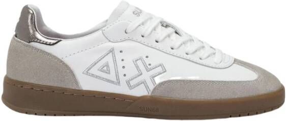 Sun68 California Leren Sneakers