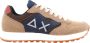 Sun68 Jaki Bicolor Heren Sneakers Schoenen Beige Z44114 - Thumbnail 6