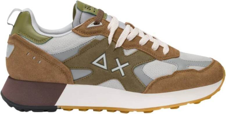 Sun68 Casual Leren Platte Schoenen Vetersluiting - Foto 2