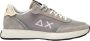 Sun68 Lichtgrijze Hardloopsneakers met Suède Gray Heren - Thumbnail 6