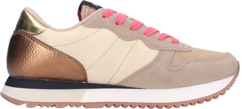 Sun 68 Sun68 Star girl Glitter dames sneaker Beige - Foto 13