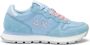 SUN68 Sun 68 Ally Solid Nylon Sneakers Dames Blauw - Thumbnail 2