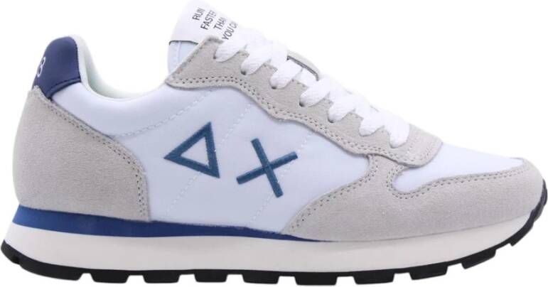 Sun68 Tom Solid Heren Sneakers Schoenen Wit Z35101 - Foto 3