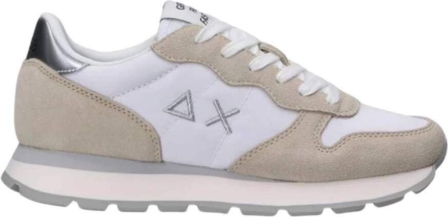 Sun68 Ally Gold Silver Dames Sneakers Schoenen Beige Z44202 - Foto 11