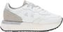 Sun68 Dames Lage Sneakers van Leer White Dames - Thumbnail 6