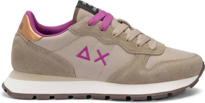 Sun68 Donker Beige Casual Sneaker Ally Solid - Foto 3