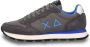 Sun68 Tom Solid Heren Sneakers Schoenen Grijs Z44101 - Thumbnail 13