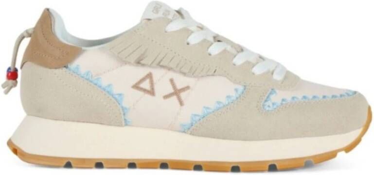 Sun68 Etnische franje sneakers voor vrouwen