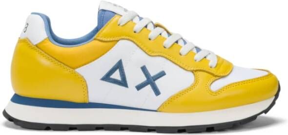 Sun68 Tom Color Heren Sneakers Schoenen Geel Z35106