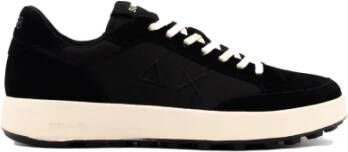 Sun68 Genius Sneakers Herfst Winter 2023 2024 Collectie Zwart Heren
