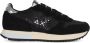 Sun68 Glitter Logo Leren en Stoffen Sneakers - Thumbnail 1