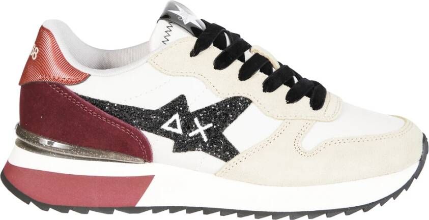 Sun68 Glitter Logo Sneaker voor meisjes
