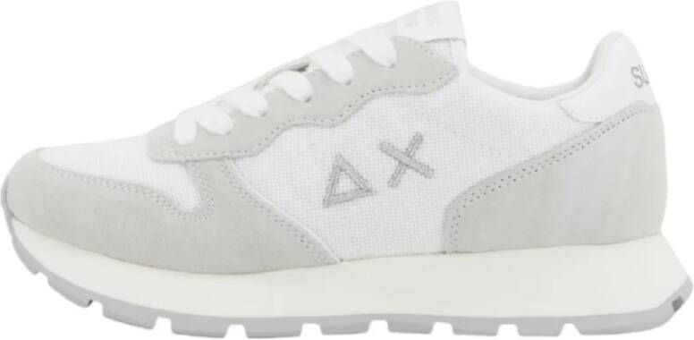 Sun68 Ally Glitter Sneakers Dames Leren Sneaker Beige - Foto 3