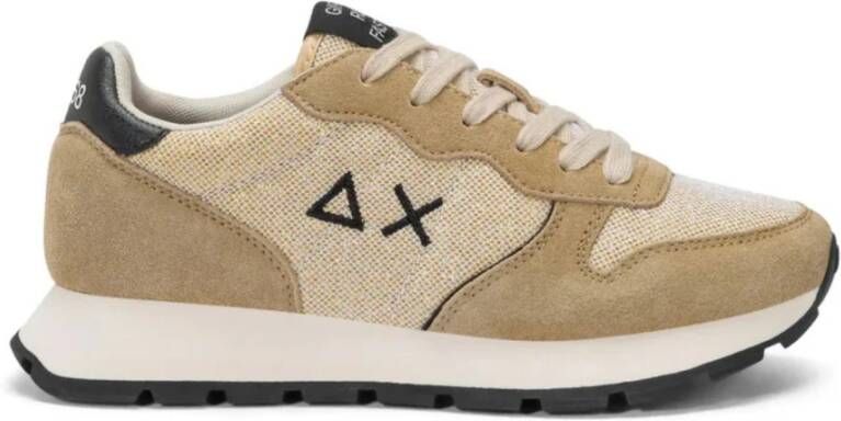 Sun68 Glitter Textiel Sneakers voor Vrouwen