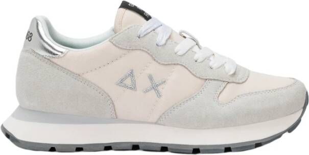 Sun68 Ally Gouden Zilveren Sneakers Streetwear Vrouwen