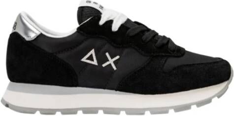 Sun68 Goud Zilver Sneakers Black Dames