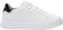 Sun68 Grace Leather Dames Wit en Zwart Schoenen White Dames - Thumbnail 1