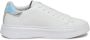 SUN68 Grace Leather Z34226_144 Wit Grijs - Thumbnail 1