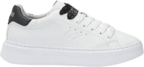 Sun68 Grace leren sneakers