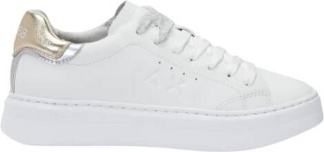 Sun68 Grace leren sneakers