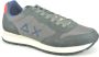 Sun68 Grijze Runner Sneakers - Thumbnail 3