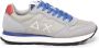 Sun68 Grijze Sneakers Tom Solid Model Gray Heren - Thumbnail 6