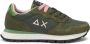 Sun68 Groene Sneakers Lichtgewicht Comfortabel Stijlvol - Thumbnail 3