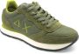 Sun68 Groene militaire stijl schoenen TOM Solid Green Heren - Thumbnail 10