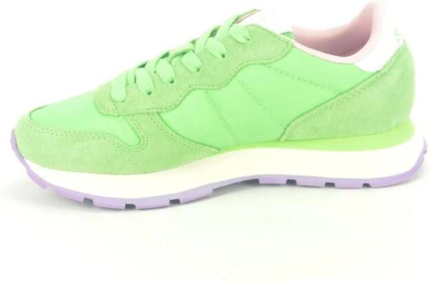 Sun68 Groene Runner Sneakers
