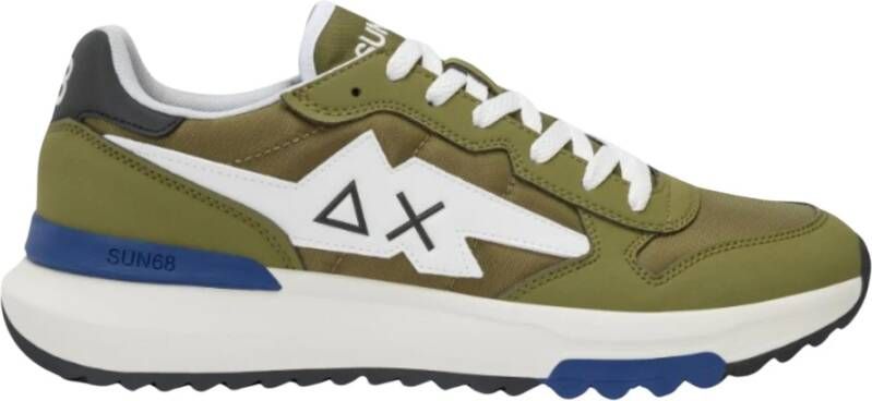 Sun68 Groene Sneakers Niki 2.0 Solid