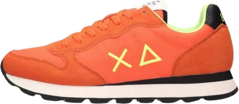 Sun68 Muravera Sneaker Stijlvol en Comfortabel Orange Heren