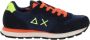 Sun68 Tom Fluorescerende Blauwe Sneakers Blauw - Thumbnail 2
