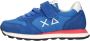 Sun68 Boys Tom Solid Lage sneakers Jongens Blauw - Thumbnail 2