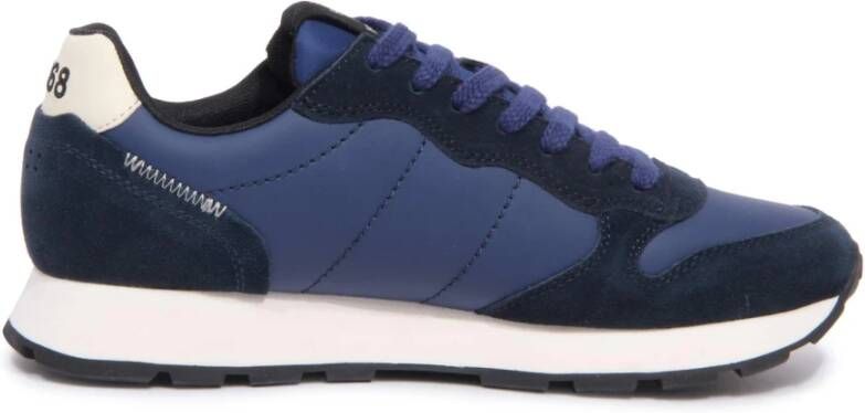 Sun68 Klassieke Navy Blauwe Schoenen
