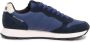 Sun68 Tom Classic Navy Blauw Suède Eco-lederen Hardloopschoen Blue Heren - Thumbnail 11