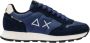 Sun68 Tom Classic Navy Blauw Suède Eco-lederen Hardloopschoen Blue Heren - Thumbnail 1