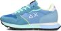Sun68 Ally Color Explosion Sneakers Dames Lichtblauw - Thumbnail 7