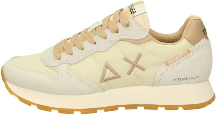 Sun68 Lage Sneakers Beige Heren