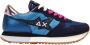 Sun 68 Sun68 Star girl Glitter dames sneaker Blauw multi - Thumbnail 2