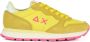 Sun68 Leren en stoffen sneakers Ally Solid Nylon Yellow Dames - Thumbnail 1