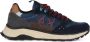 Sun68 Leren en stoffen sneakers voor kamperen Multicolor Heren - Thumbnail 1