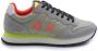 Sun68 Fluo Hardloopschoenen TOM Model Grijs Multicolor Heren - Thumbnail 7