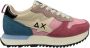 Sun68 Lichtroze Lage Sneakers - Thumbnail 1