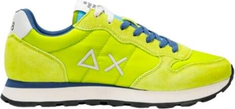 Sun68 Lime Sneakers Green Heren