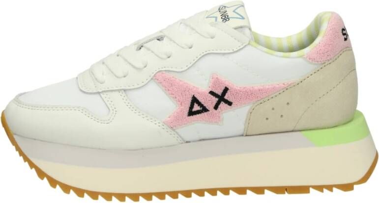 Sun68 Low-top Sneakers met Groot Stargirl Logo