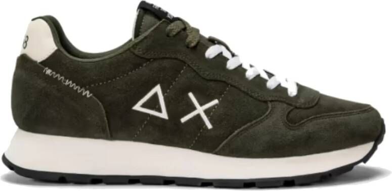 Sun68 Stijlvolle Sneakers voor Mannen en Vrouwen Green Heren - Foto 4