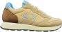 Sun68 Multicolor Beige Sneaker met Nylon Tong Beige Heren - Thumbnail 1