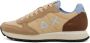 Sun68 Multicolor Beige Sneaker met Nylon Tong Beige Heren - Thumbnail 1